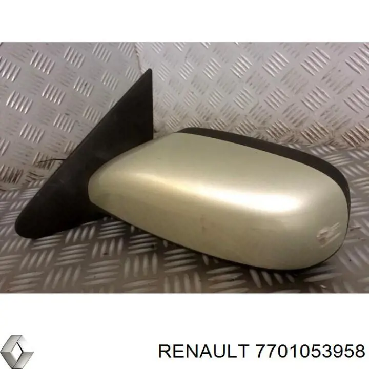 Ліве бічне дзеркало Renault (RVI) 7701053958 ціна, від 31.67 USD