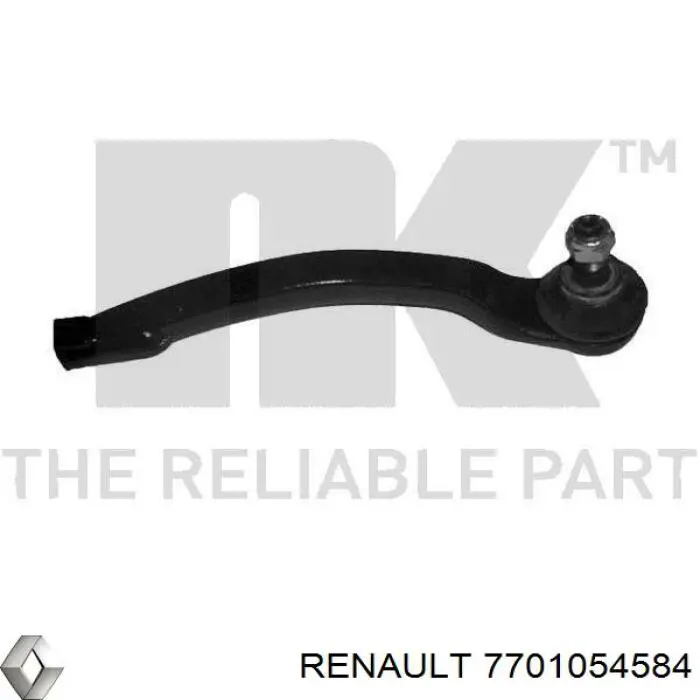 Наконечник рульовий Renault (RVI) 7701054584 ціна, від 10.84 USD