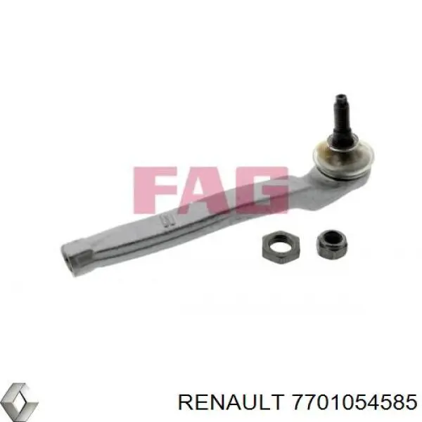 Купити 7701054585 Renault (RVI) Рульовий наконечник