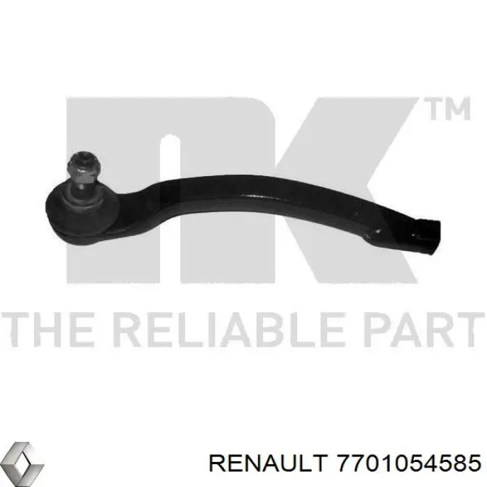 Накінечник рульової тяги, зовнішній Renault (RVI) 7701054585