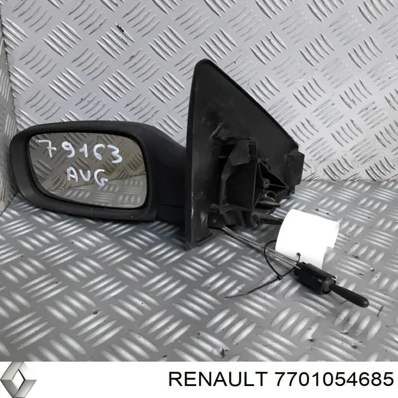 Купити 7701054685 Renault (RVI) Бічне дзеркало заднього виду ліве