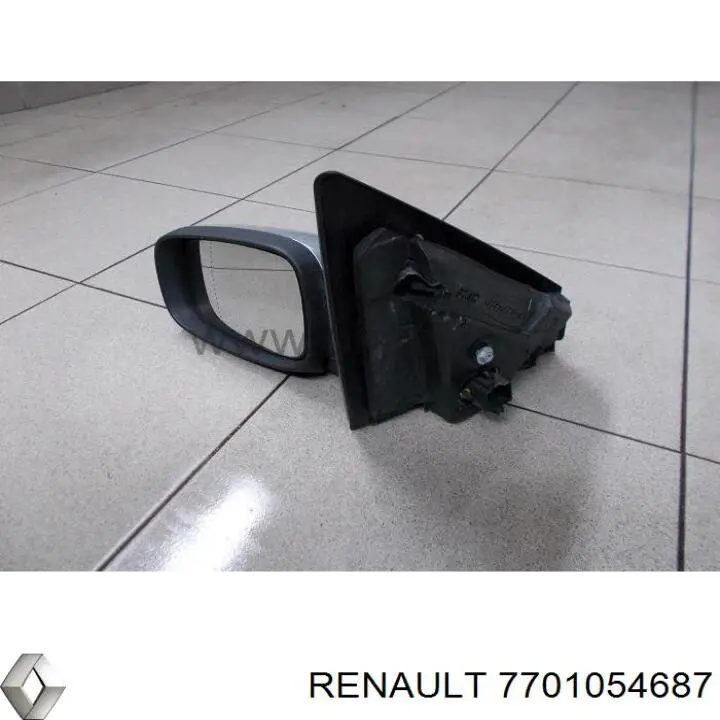 Купити 7701054687 Renault (RVI) Бічне дзеркало заднього виду ліве
