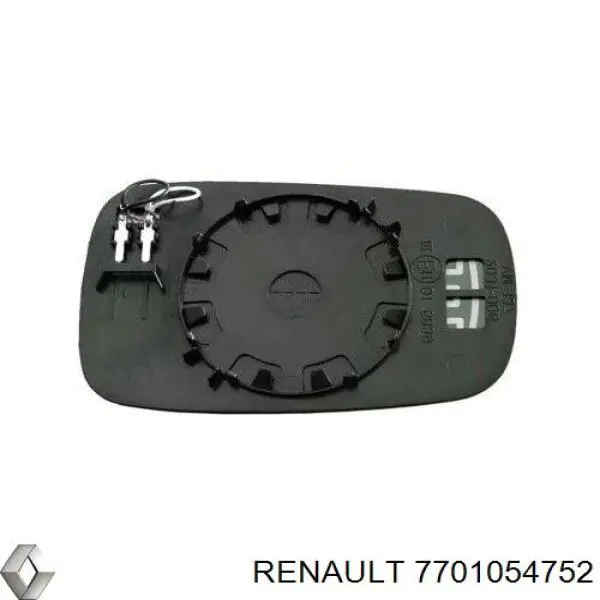 Скло дзеркала заднього виду, лівого Renault (RVI) 7701054752 ціна, від 8.46 USD