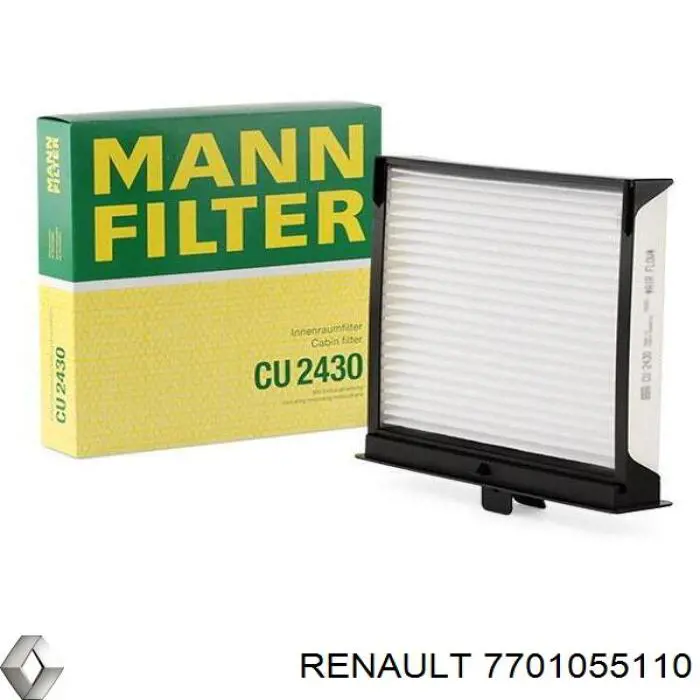 7701055110 Renault (RVI) фільтр салону