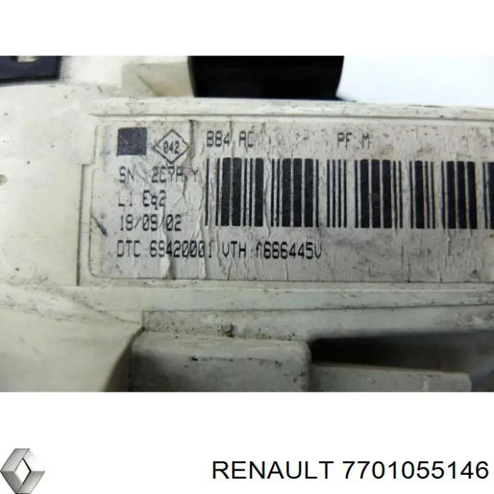 Купити 7701055146 Renault (RVI) Блок управління пічкою