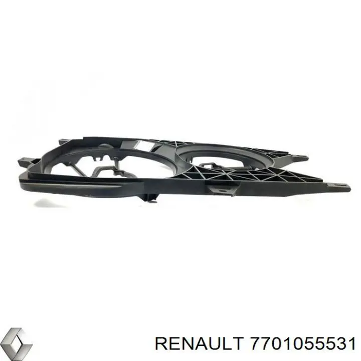 Дифузор (кожух) радіатора охолодження Renault (RVI) 7701055531 ціна, від 114.40 USD