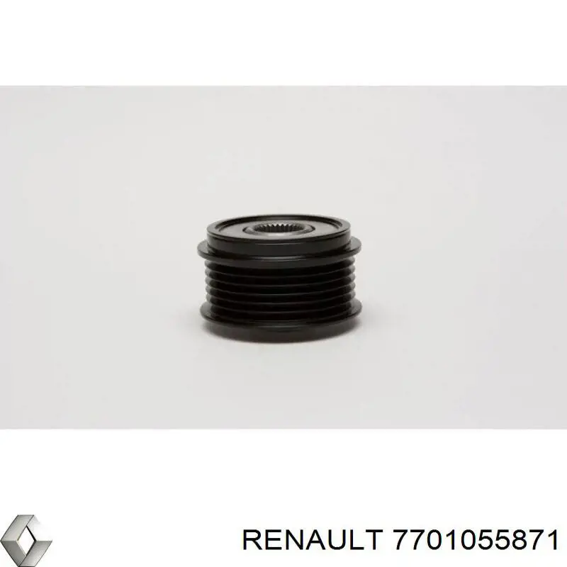 Інерційний шків Renault (RVI) 7701055871 ціна, від 27.29 USD
