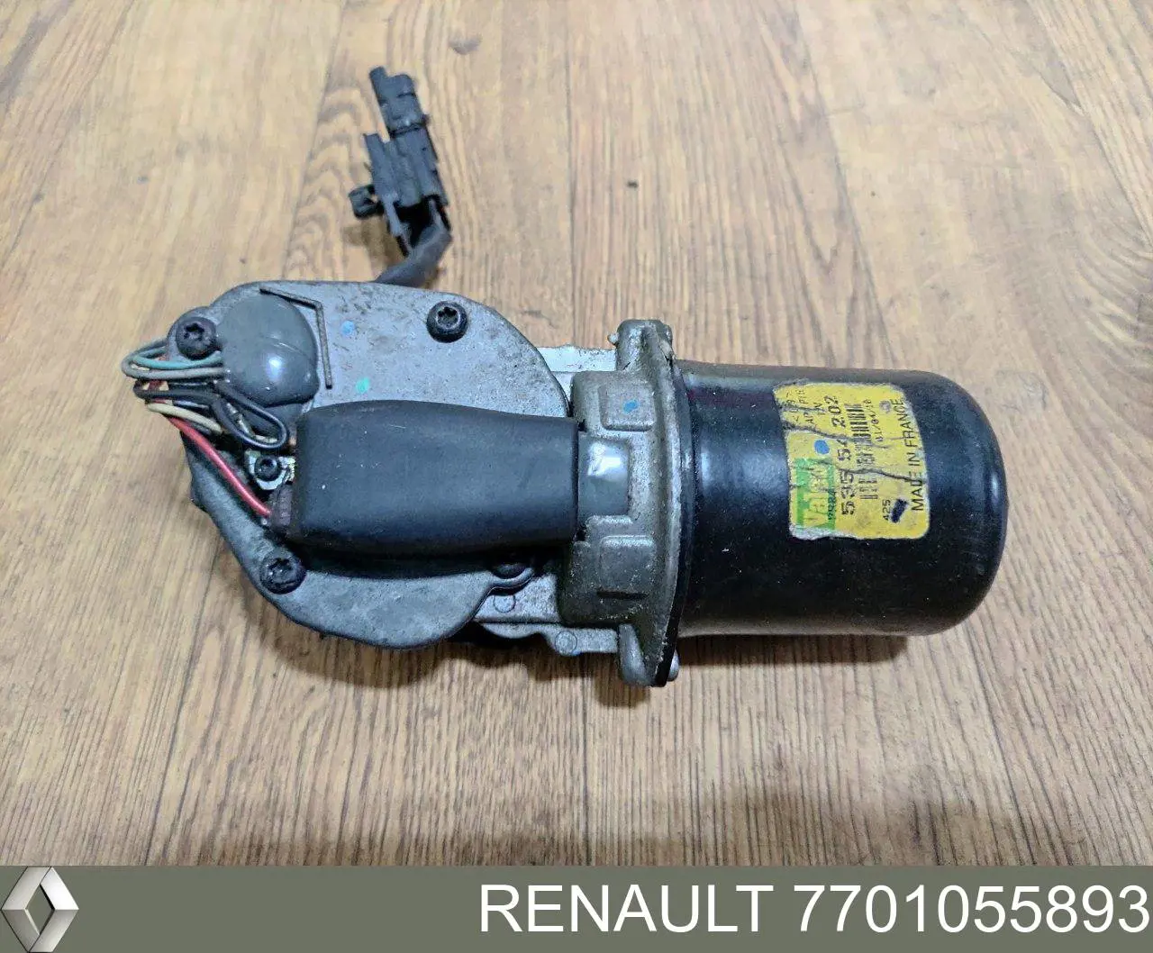 Купити 7701055893 Renault (RVI) Мотор трапеції склоочисника