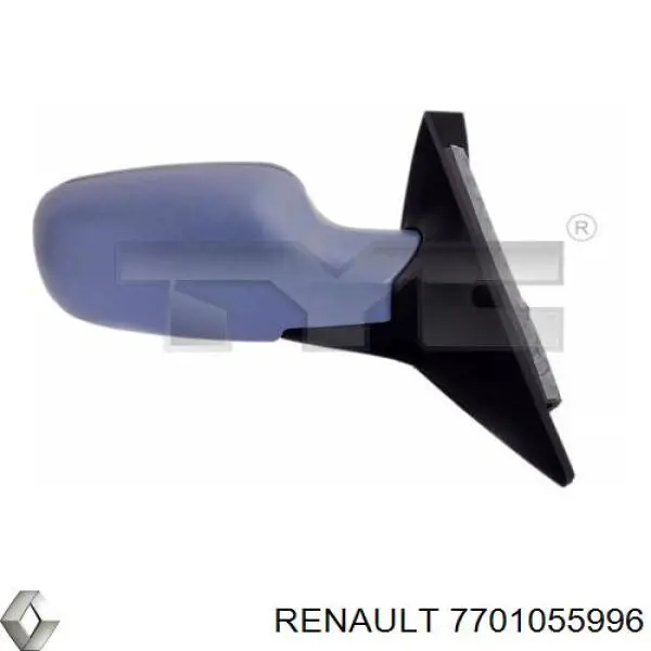 Ліве бічне дзеркало Renault (RVI) 7701055996 ціна, від 41.95 USD