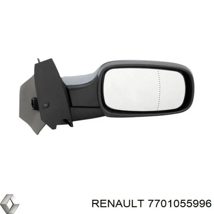 Купити 7701055996 Renault (RVI) Бічне дзеркало заднього виду ліве