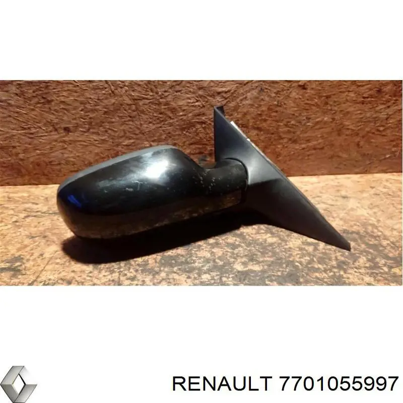 7701055997 Renault (RVI) Праве дзеркало заднього виду