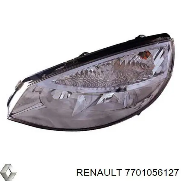 Фари Renault (RVI) 7701056127 ціна, від 63.35 USD
