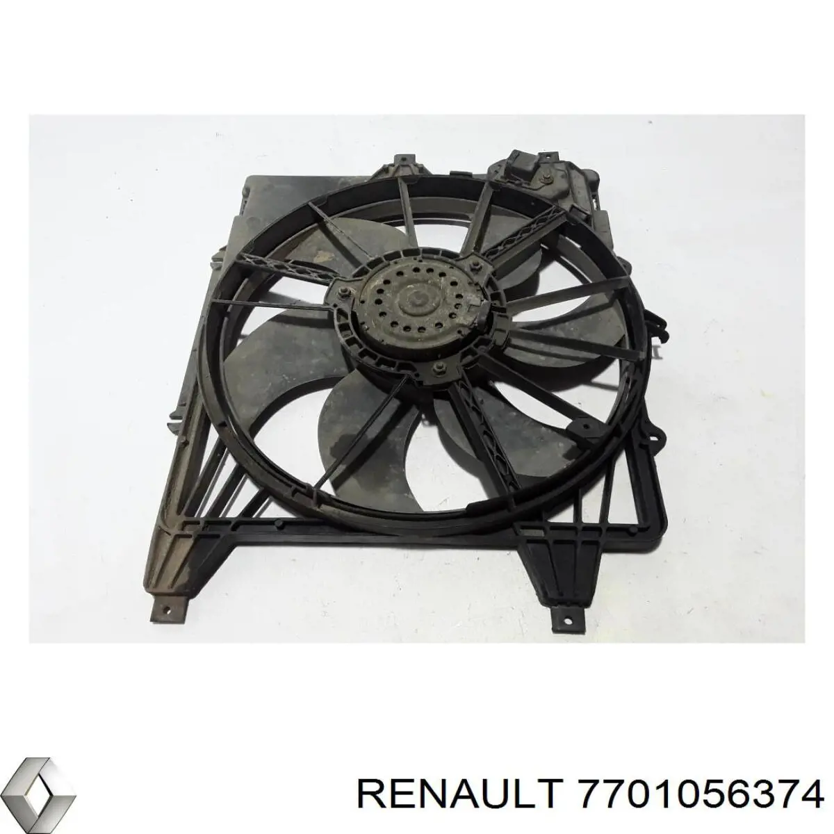 Дифузор (кожух) радіатора охолодження на Renault Clio SYMBOL LU