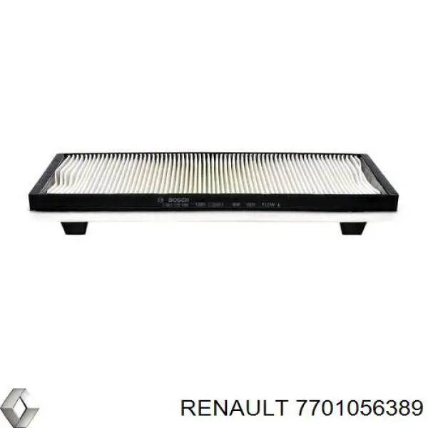 7701056389 Renault (RVI) Внутрішньосалонний фільтр