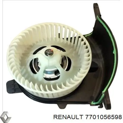 Двигун вентилятора пічки (обігрівача салону) Renault (RVI) 7701056598 ціна, від 41.81 USD
