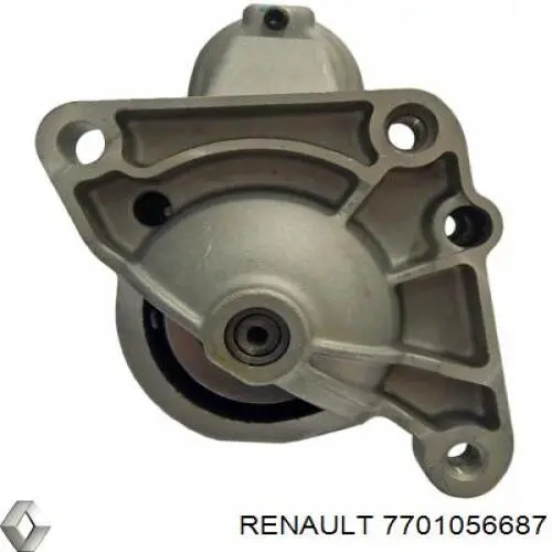 Стартер Renault (RVI) 7701056687 ціна, від 110.29 USD