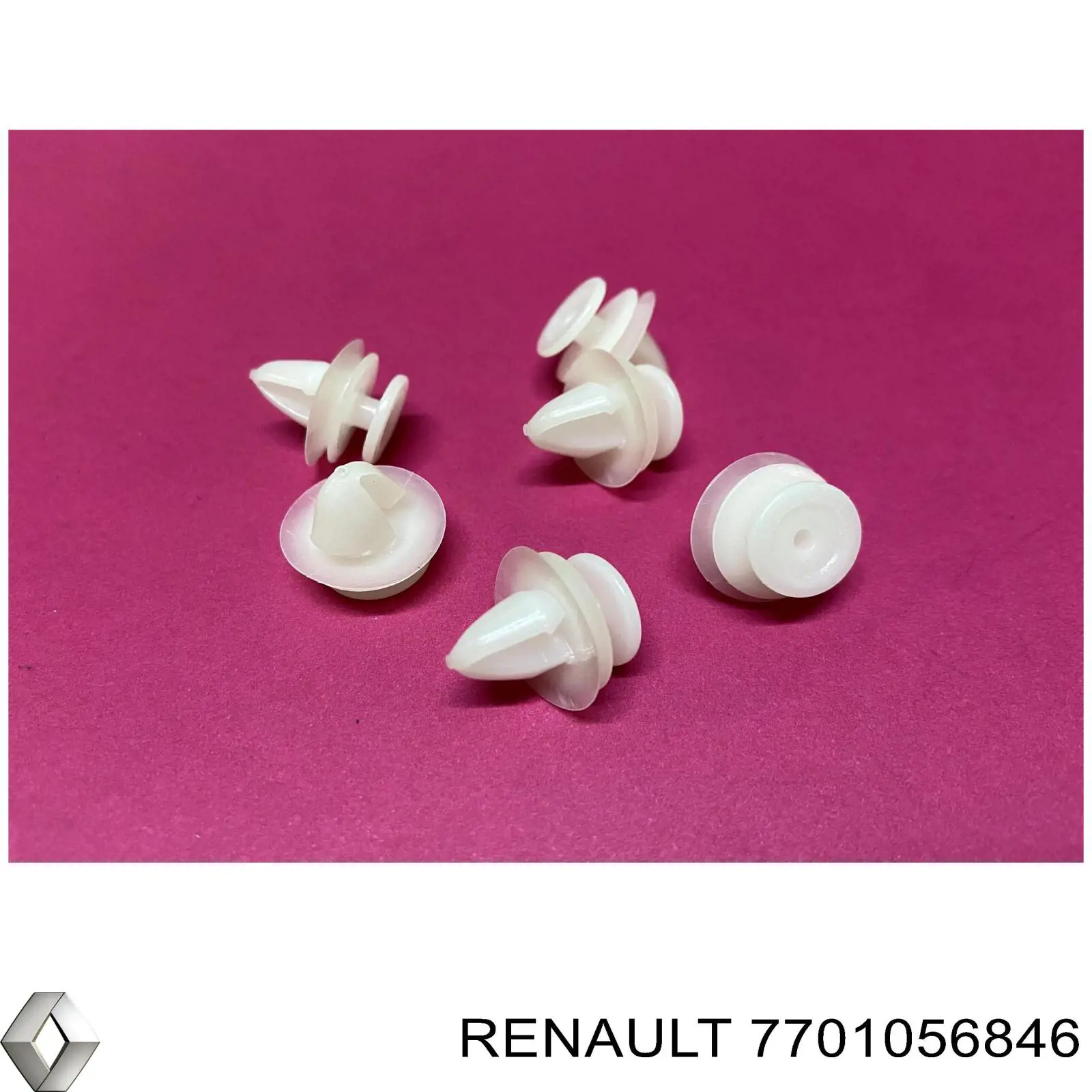 Кліпса (пістон) кріплення молдинга двері Renault (RVI) 7701056846 ціна, від 0.36 USD