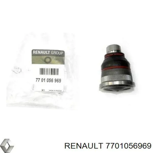 Кульова опора, нижня Renault (RVI) 7701056969 ціна, від 9.86 USD