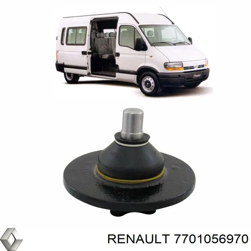 Кульова опора, верхня Renault (RVI) 7701056970
