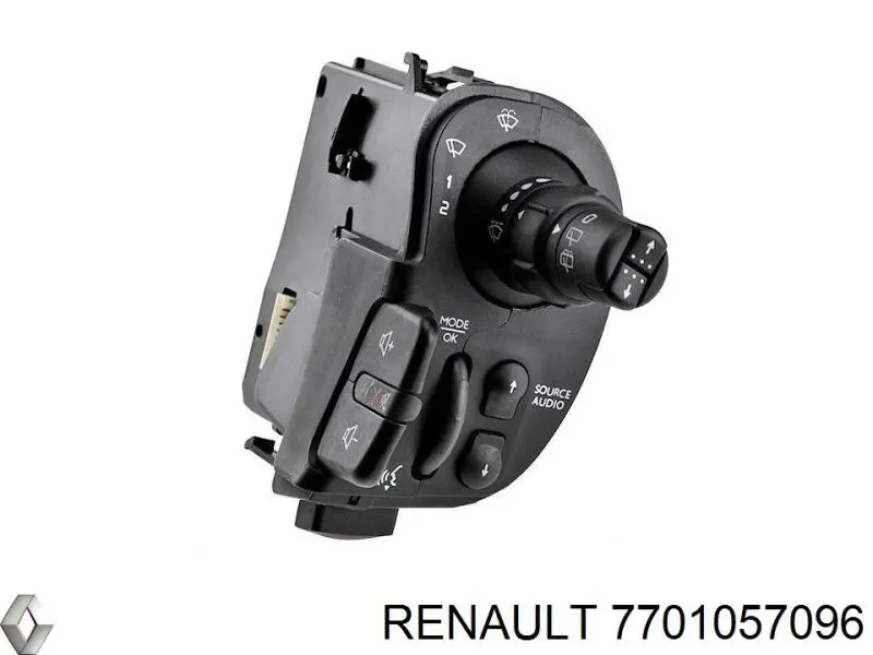 Купити 7701057096 Renault (RVI) Перемикач підрульовий, правий