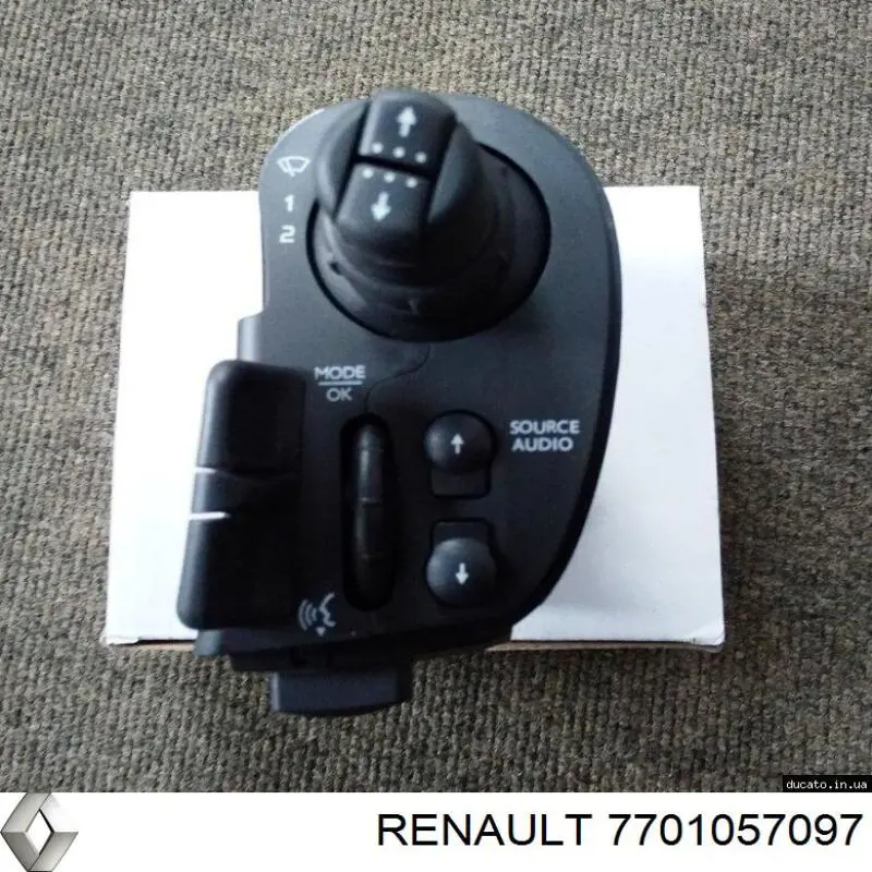 Купити 7701057097 Renault (RVI) Перемикач підрульовий, правий
