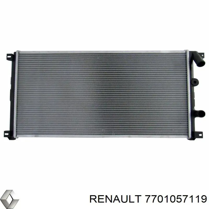 Радіатор 4414972 Renault (RVI)
