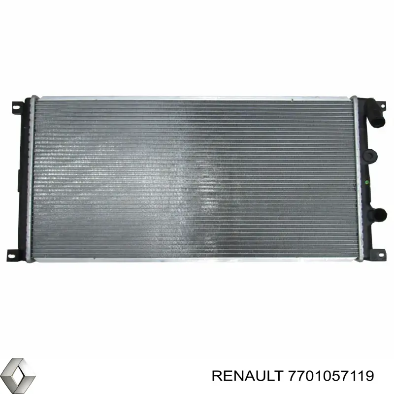 Радіатор 7701057119 Renault (RVI)