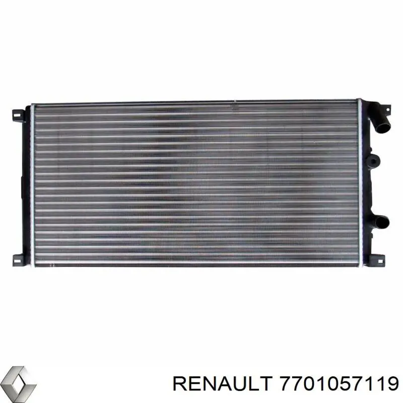 Радіатор основний Renault (RVI) 4414972 ціна, від 62.51 USD