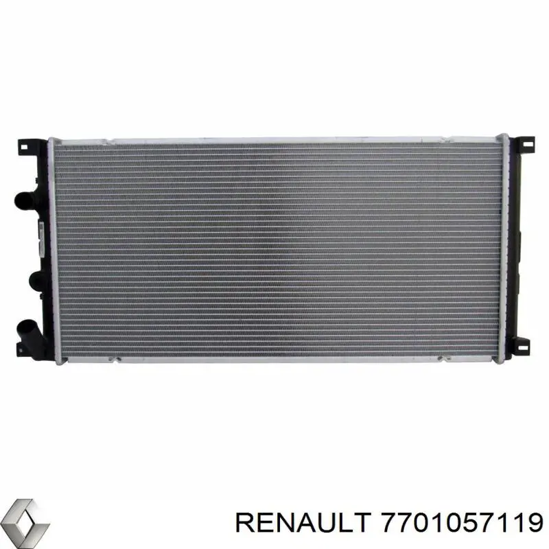 Купити 4414972 Renault (RVI) Радіатор двигуна