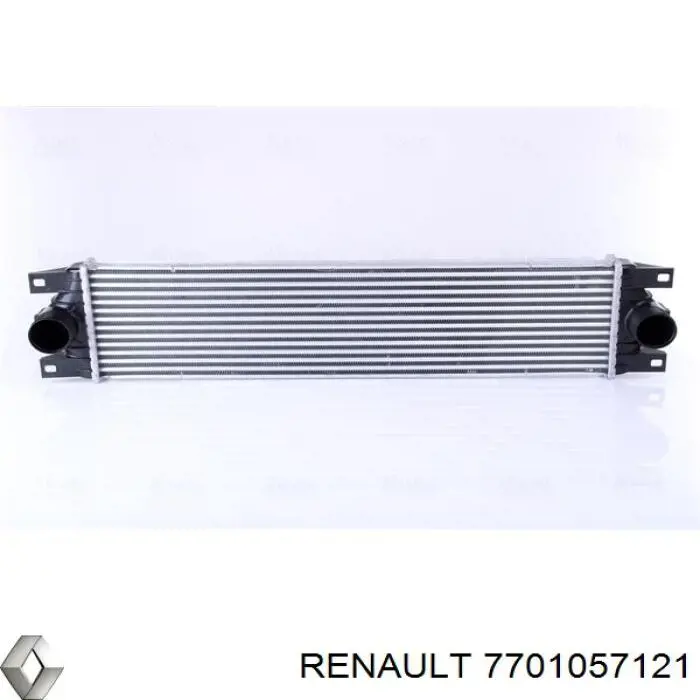 7701057121 Renault (RVI) радіатор интеркуллера