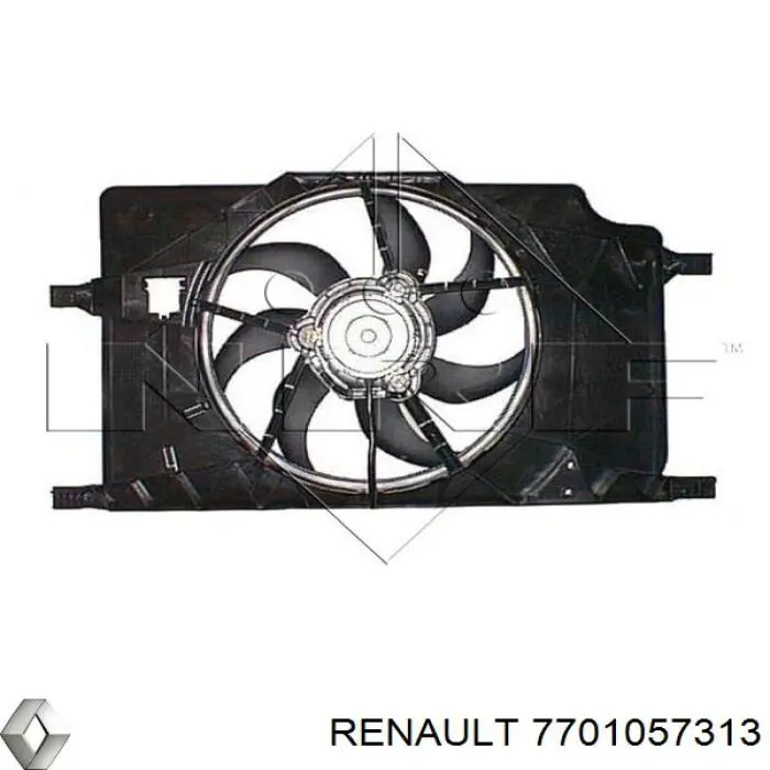 Свіча запалювання 7701057313 Renault (RVI)