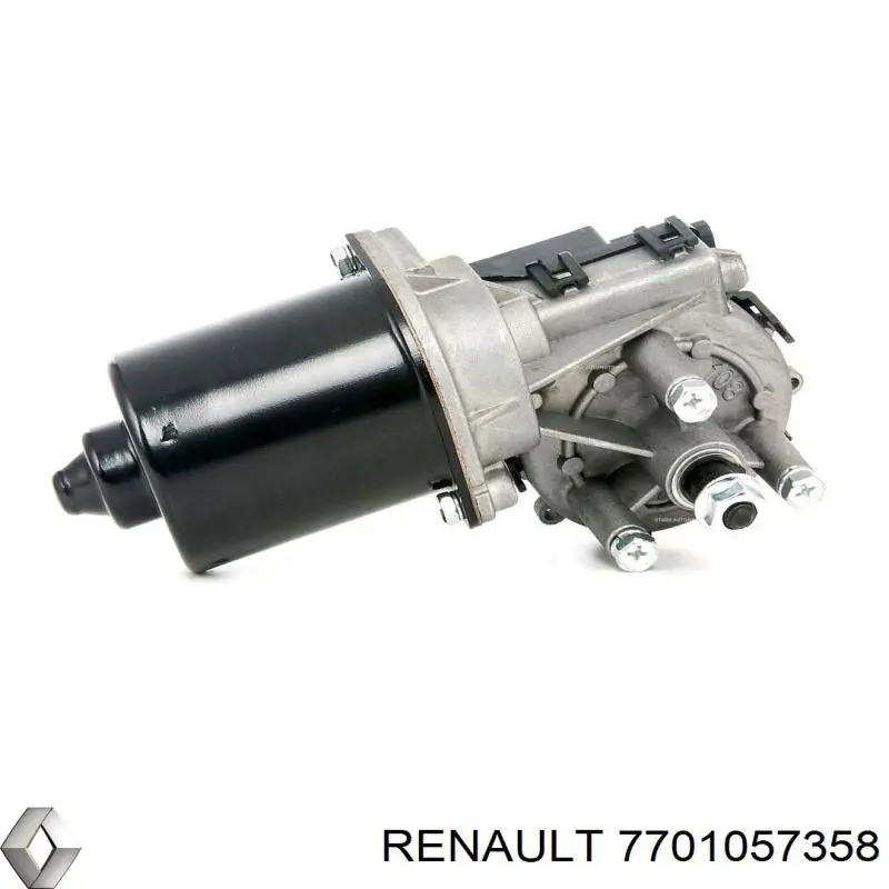 7701057358 Renault (RVI) двигун склоочисника лобового скла (трапеції)
