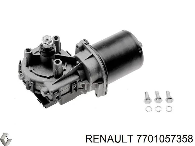 Мотор двірника Renault (RVI) 7701057358 ціна, від 37.68 USD