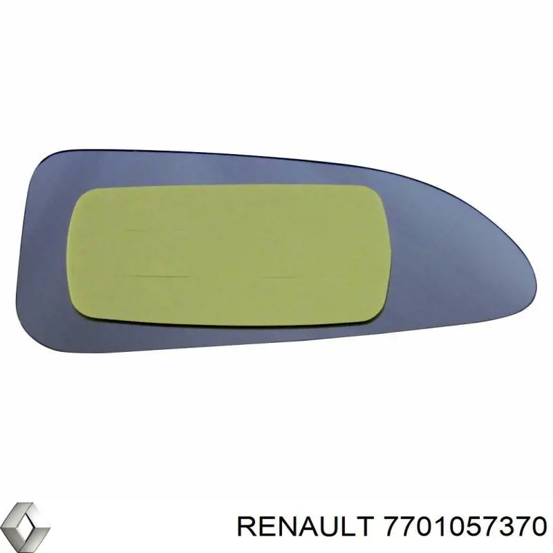7701057370 Renault (RVI) Дзеркальний елемент лівого дзеркала заднього виду