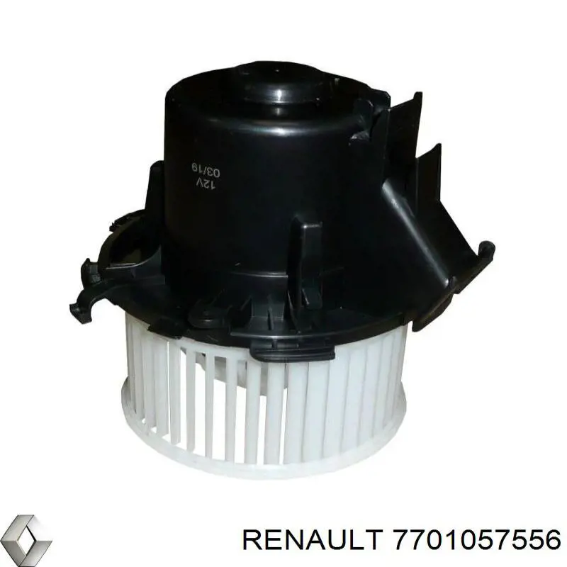 Купити 7701057556 Renault (RVI) Електродвигуни (електродвигун обігрівача) або розетка причепа штепсельная