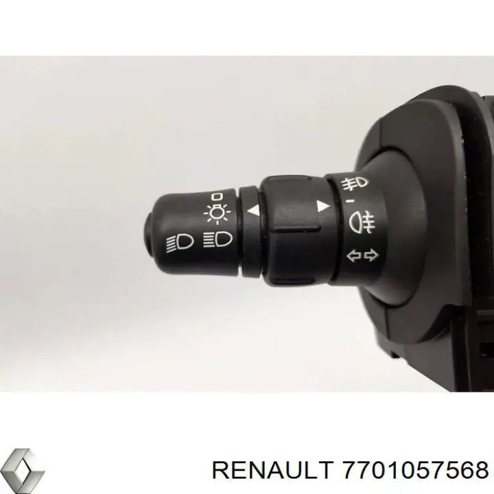 Перемикач підрульовий, лівий Renault (RVI) 7701057568 ціна, від 19.71 USD