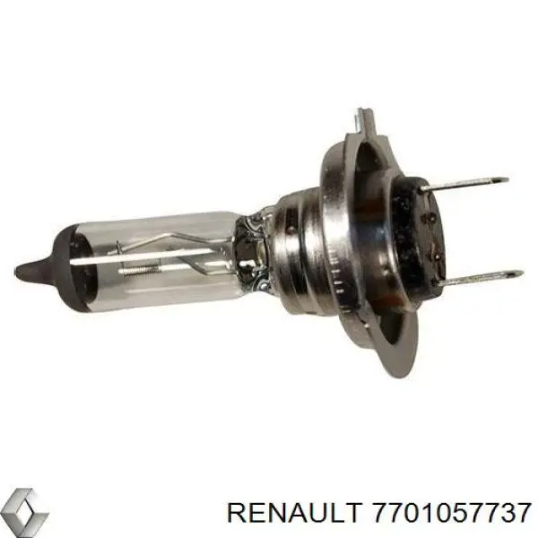 7701057737 Renault (RVI) лампочка галогенна