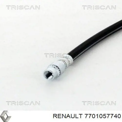 7701057740 Renault (RVI) Шланг гальмівний задній, правий