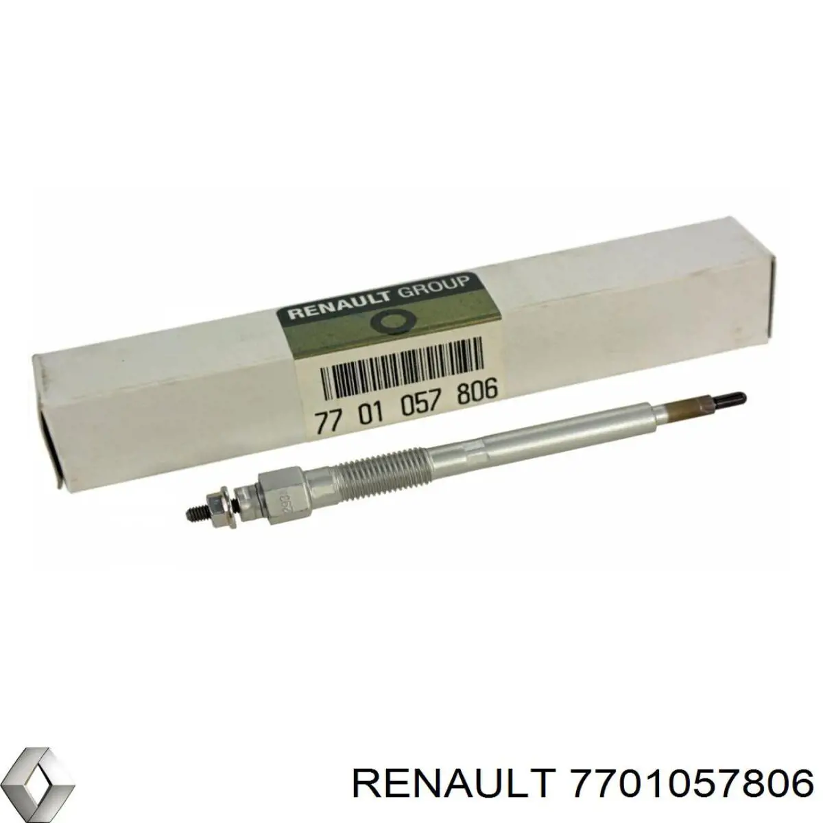 Свічка накалу 7701057806 Renault (RVI)