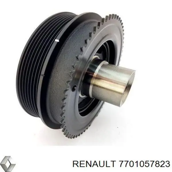 Шків колінвала (демпфер ) Renault (RVI) 7701057823 ціна, від 179.03 USD