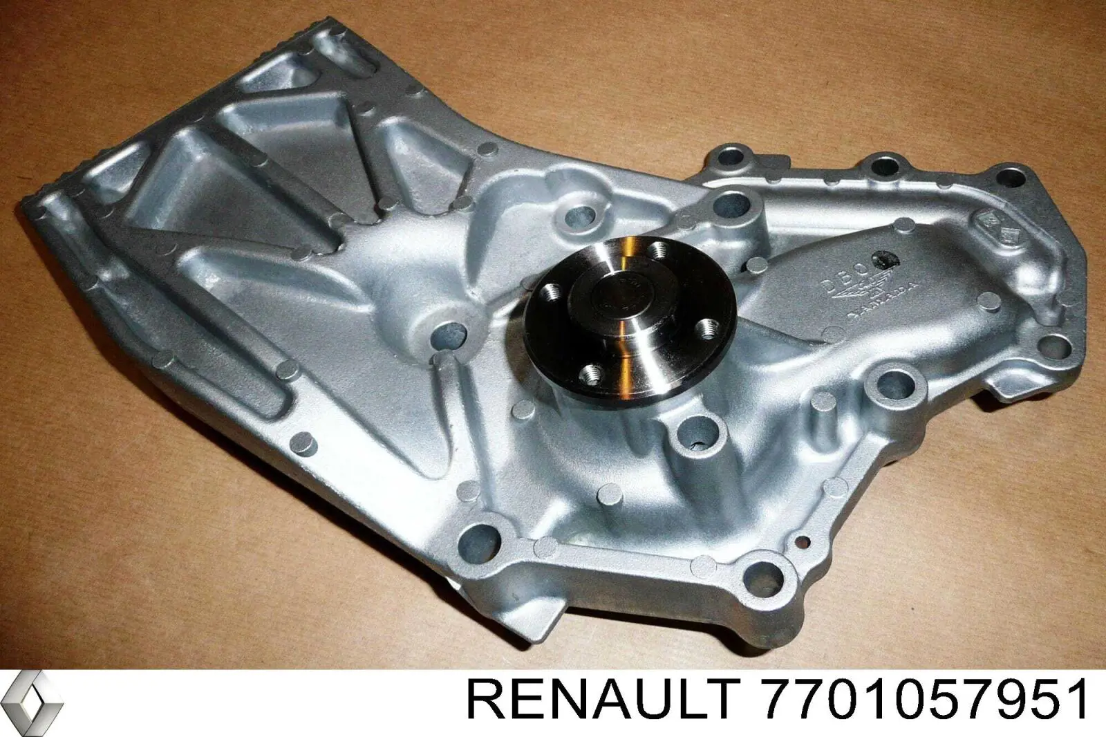 Помпа охолодження Renault (RVI) 7701057951 ціна, від 96.80 USD