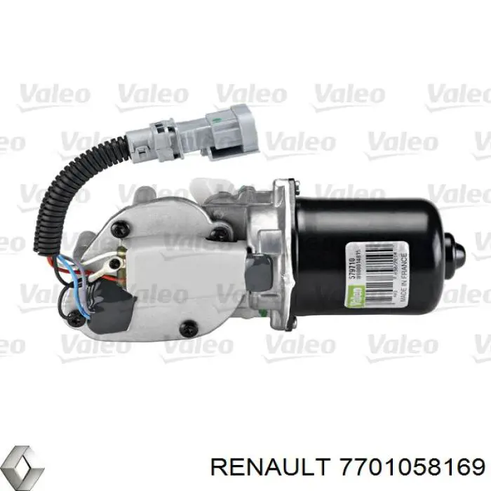 Купити 7701058169 Renault (RVI) Мотор трапеції склоочисника