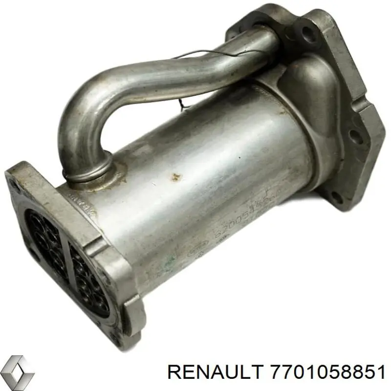 Радіатор системи EGR рециркуляції вихлопних газів 7701058851 Renault (RVI)