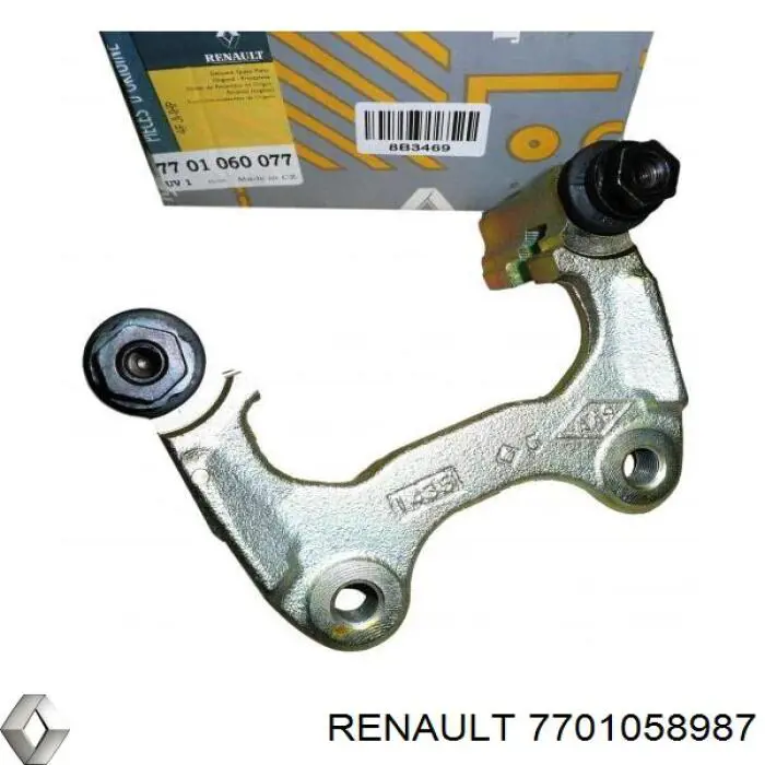 Скоба супорту заднього Renault (RVI) 7701058987 ціна, від 23.72 USD