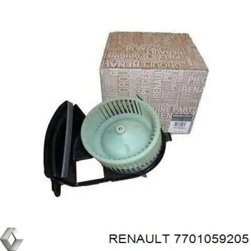 7701059205 Renault (RVI) двигун вентилятора пічки (обігрівача салону)