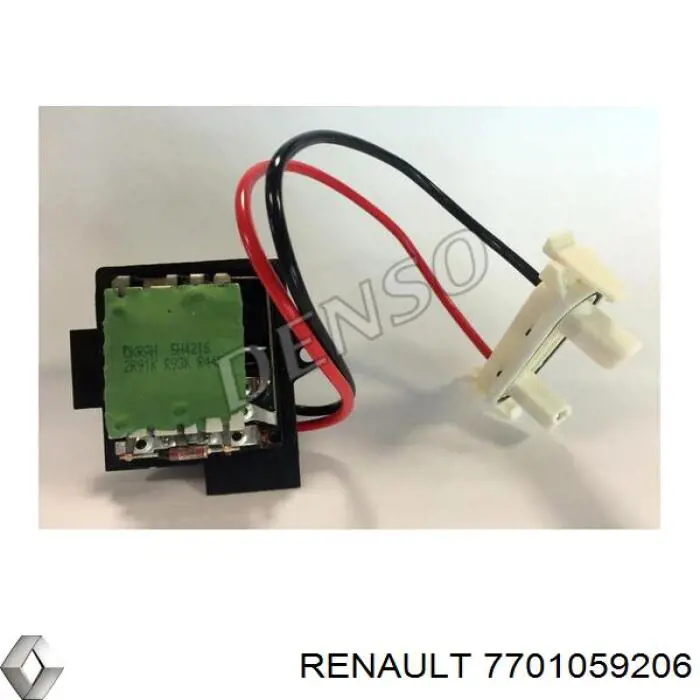 Резистор обігрівача Renault (RVI) 7701059206 ціна, від 22.20 USD