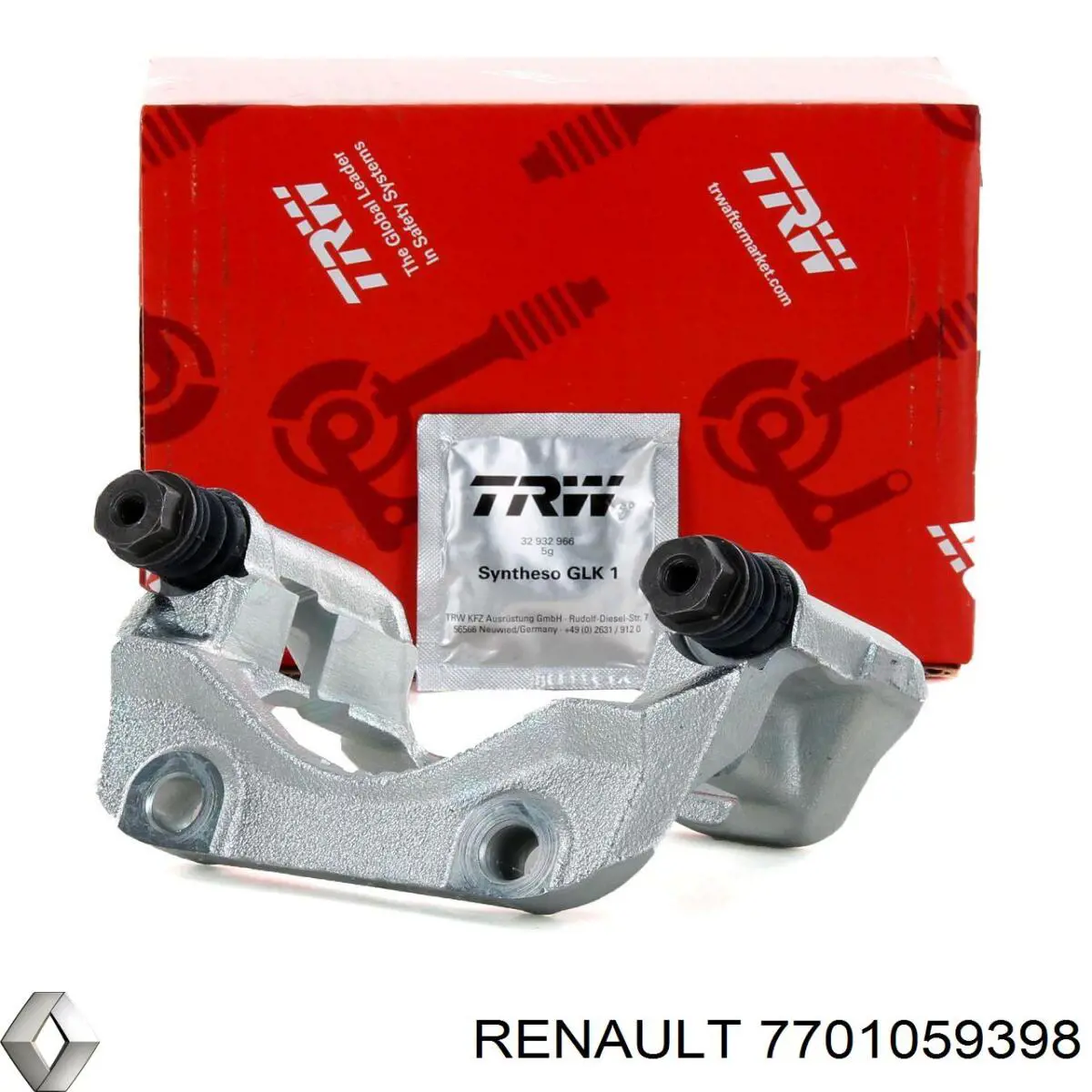 Кронштейн гальмівного супорта Renault (RVI) 7701059398 ціна, від 163.87 USD