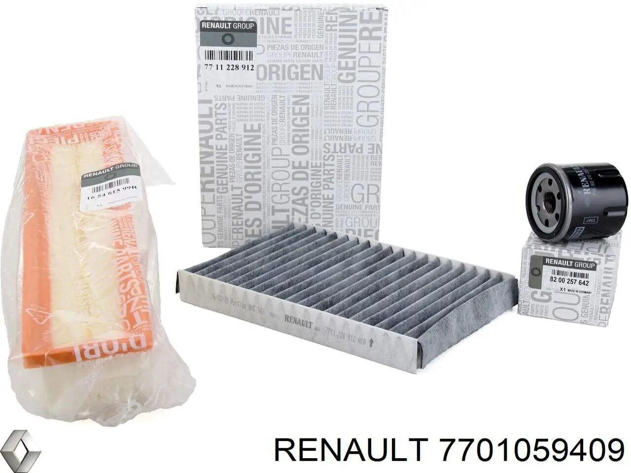 Фільтр повітряний Renault (RVI) 7701059409