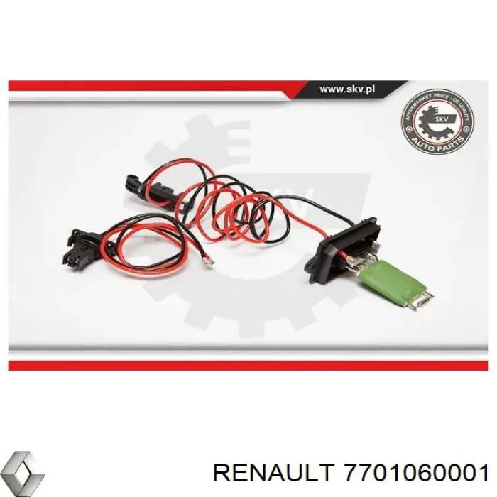 Купити 7701060001 Renault (RVI) Їжак обігрівача