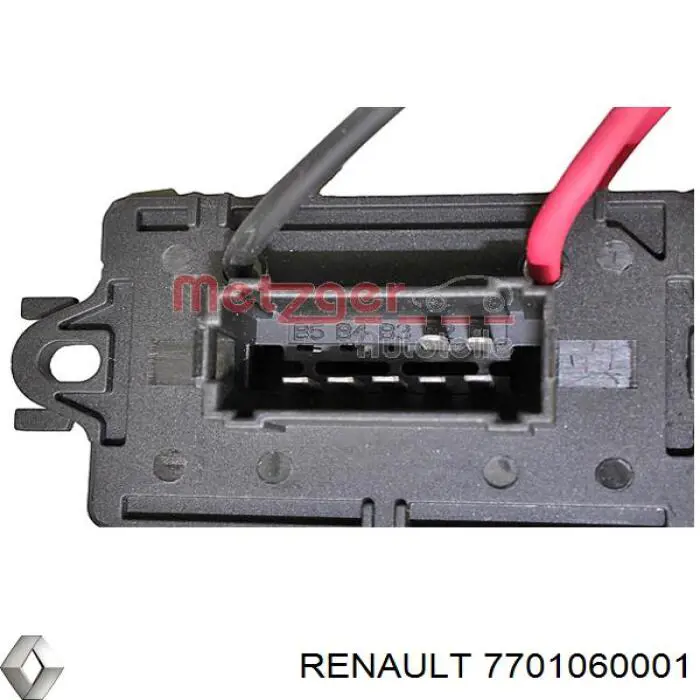 Резистор обігрівача Renault (RVI) 7701060001 ціна, від 12.81 USD